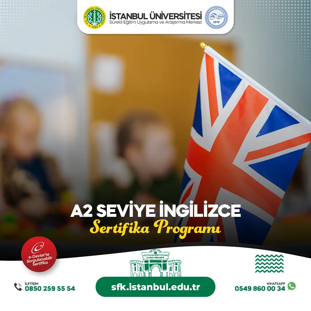 A2 Seviye İngilizce Eğitimi